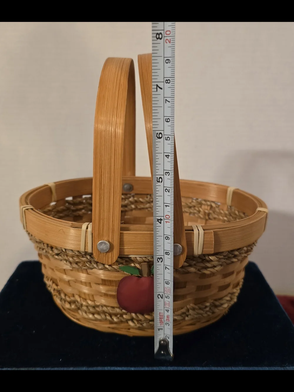 VTG 2003 Avon Home Fragrance Collection Apple Cinnamon Spice Basket